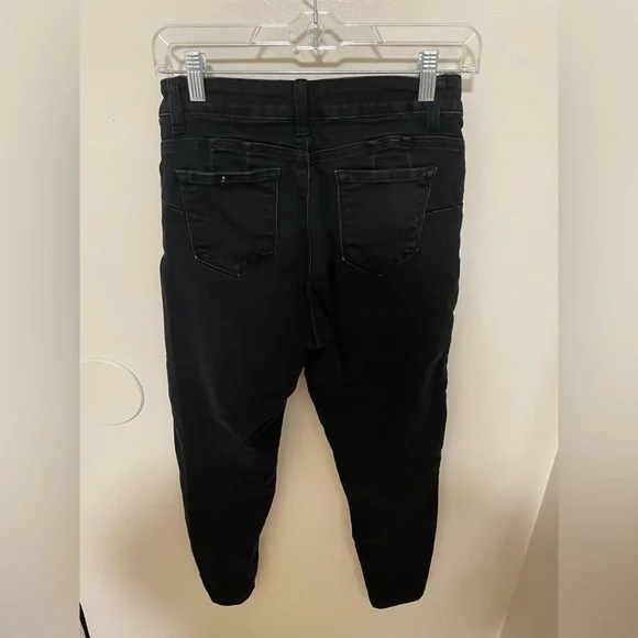 ✨Blue Savvy Black Denim Jeans Size 6 - Picture 5 of 6